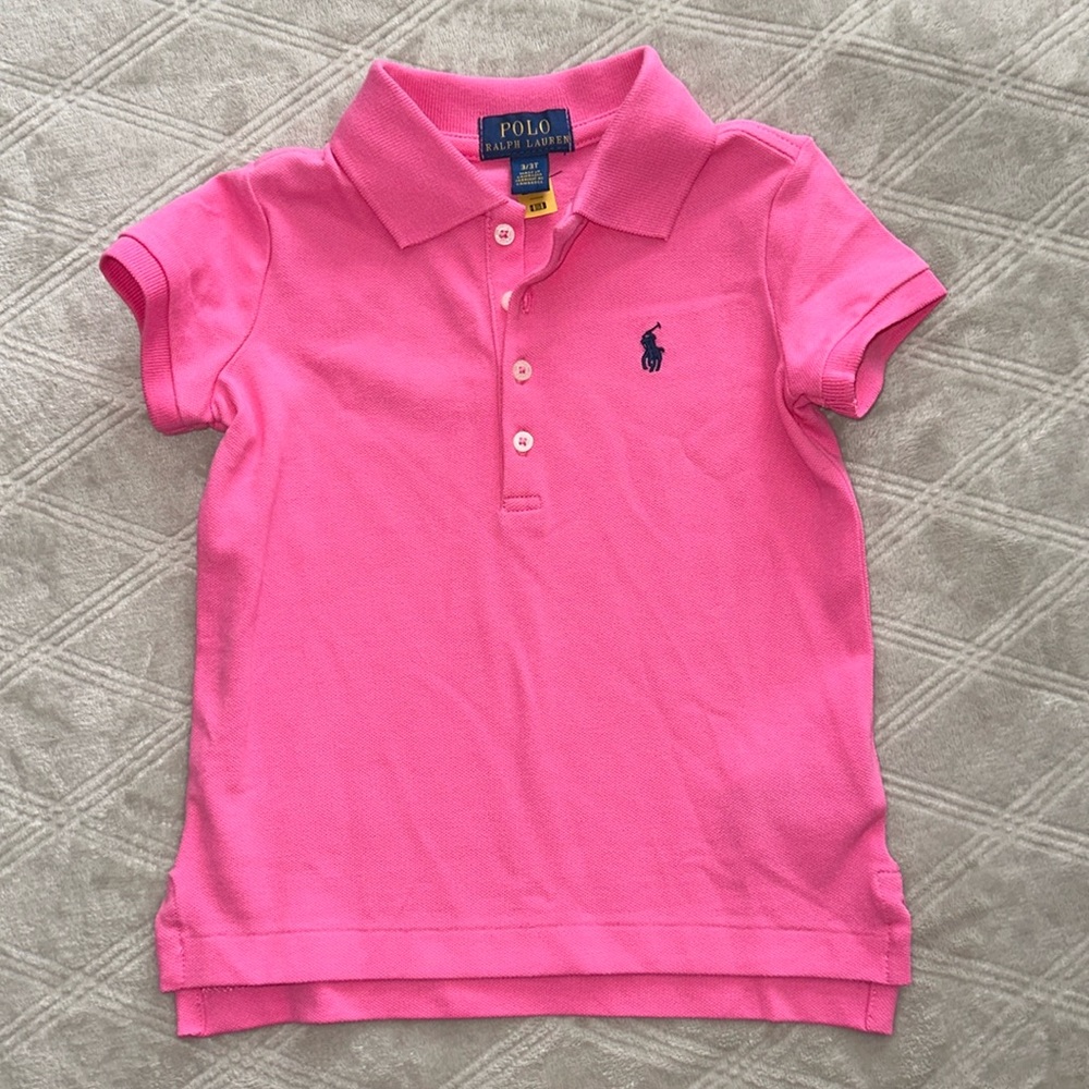 NEW 3T Pink Ralph Lauren Polo